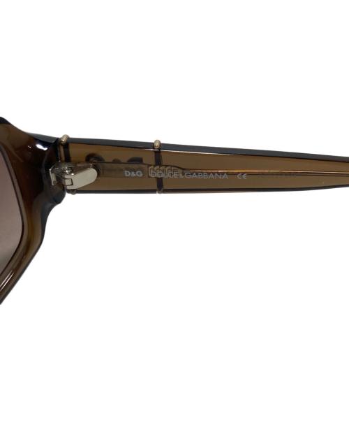 DOLCE & GABBANA（ドルチェ＆ガッバーナ）DOLCE & GABBANA (ドルチェ＆ガッバーナ) サングラス ブラウン サイズ:61□16の古着・服飾アイテム