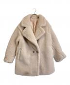 LILIRENAリリレナ）の古着「テディショートコート」｜ピンク