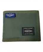 PORTER×BUZZ RICKSON'Sポーター×バズリクソンズ）の古着「財布」｜カーキ