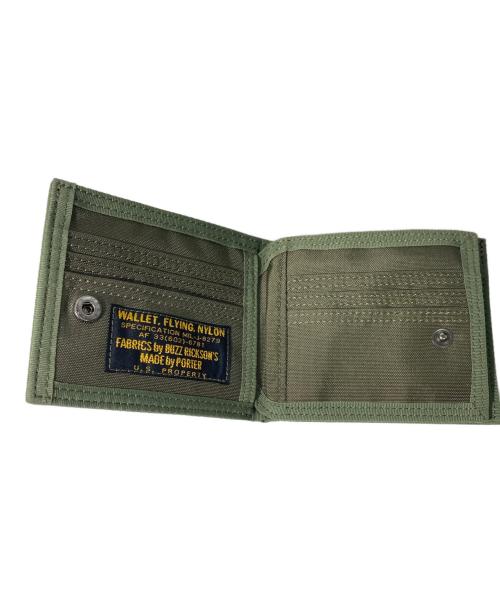 PORTER（ポーター）PORTER (ポーター) Buzz Rickson's (バズリクソンズ) 財布 カーキの古着・服飾アイテム