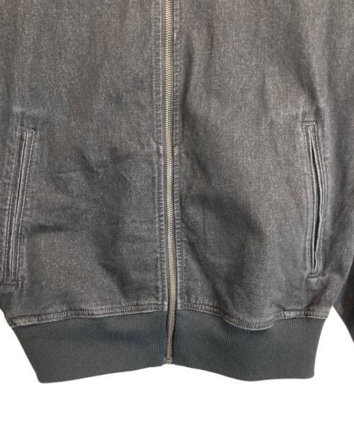 adidas（アディダス）adidas (アディダス) デニム ファイヤーバード トラックトップ ブラック サイズ:Sの古着・服飾アイテム