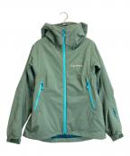 mont-bellモンベル）の古着「マウンテンパーカー」｜黄緑