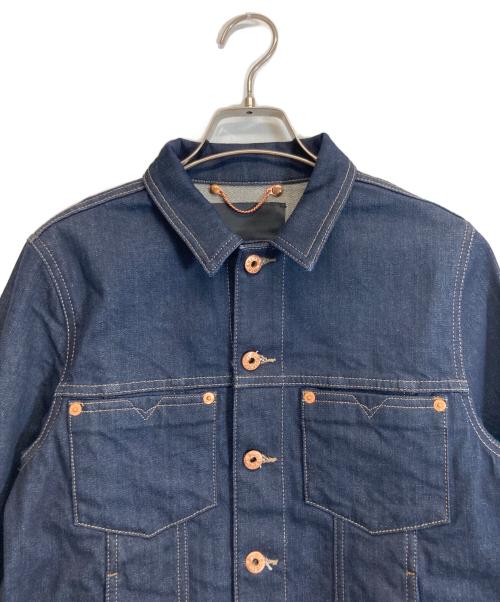 DIESEL（ディーゼル）DIESEL (ディーゼル) デニムジャケット インディゴ サイズ:XSの古着・服飾アイテム