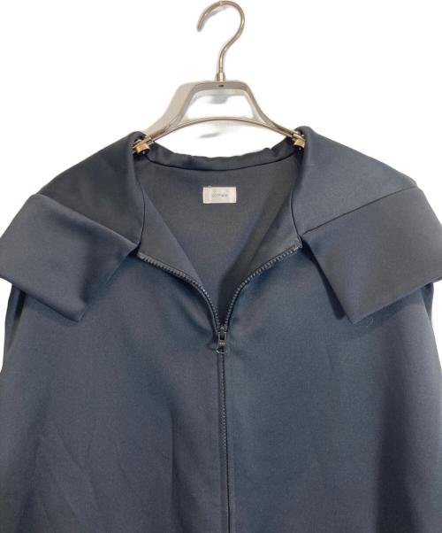 cccmalie（シーマリー）cccmalie (シーマリー) ノースリーブジップパーカー ブラック サイズ:Fの古着・服飾アイテム