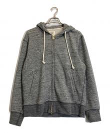 JACKMAN（ジャックマン）の古着「GG Sweat Parka」｜グレー