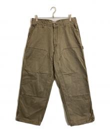 BEAMS JAPAN（ビームスジャパン）の古着「ダブルニー ペインター パンツ」｜ベージュ