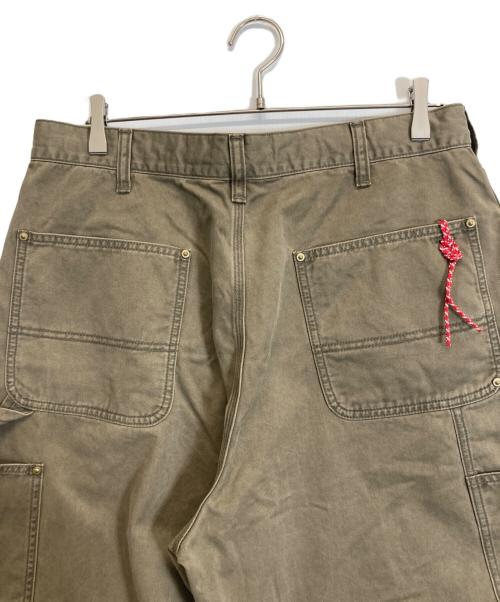 BEAMS JAPAN（ビームスジャパン）BEAMS JAPAN (ビームスジャパン) ダブルニー ペインター パンツ ベージュ サイズ:Lの古着・服飾アイテム