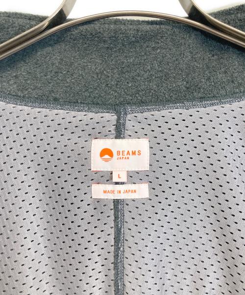 BEAMS JAPAN（ビームスジャパン）BEAMS JAPAN (ビームスジャパン) POLARTEC（R）BLOUSON グレー サイズ:Lの古着・服飾アイテム