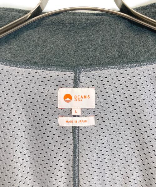 BEAMS JAPAN（ビームスジャパン）BEAMS JAPAN (ビームスジャパン) POLARTEC（R）BLOUSON グレー サイズ:Lの古着・服飾アイテム