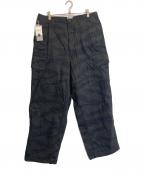 BEAMS JAPANビームスジャパン）の古着「カモ カーゴパンツ」｜ブラック