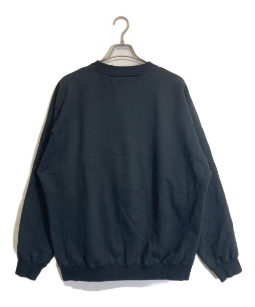 DELUXE（デラックス）Deluxe (デラックス) IN-N-OUT CREW ブラック サイズ:Lの古着・服飾アイテム