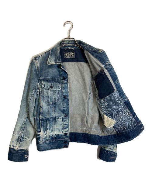 DIESEL（ディーゼル）DIESEL (ディーゼル) デニムジャケット インディゴ サイズ:Sの古着・服飾アイテム