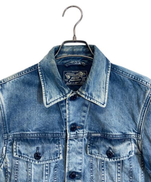DIESEL（ディーゼル）DIESEL (ディーゼル) デニムジャケット インディゴ サイズ:Sの古着・服飾アイテム