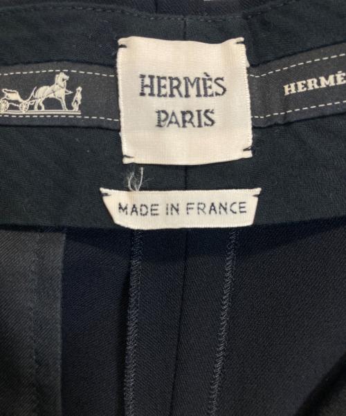 HERMES（エルメス）HERMES (エルメス) スラックス ブラック サイズ:42の古着・服飾アイテム