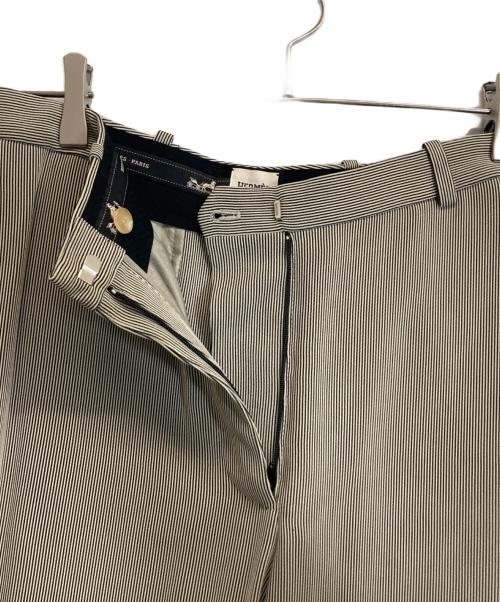HERMES（エルメス）HERMES (エルメス) スラックス ベージュ サイズ:40の古着・服飾アイテム
