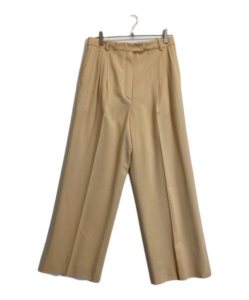 HERMES（エルメス）HERMES (エルメス) スラックス ベージュ サイズ:42の古着・服飾アイテム