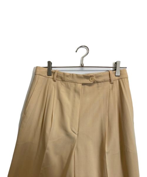 HERMES（エルメス）HERMES (エルメス) スラックス ベージュ サイズ:42の古着・服飾アイテム