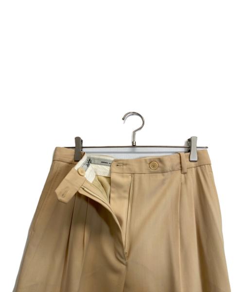 HERMES（エルメス）HERMES (エルメス) スラックス ベージュ サイズ:42の古着・服飾アイテム