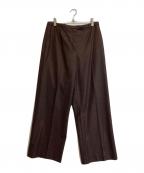 HERMESエルメス）の古着「ウールスラックス」｜ブラウン