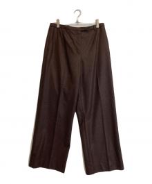 HERMES（エルメス）の古着「ウールスラックス」｜ブラウン