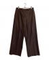 HERMES（エルメス）の古着「ウールスラックス」｜ブラウン
