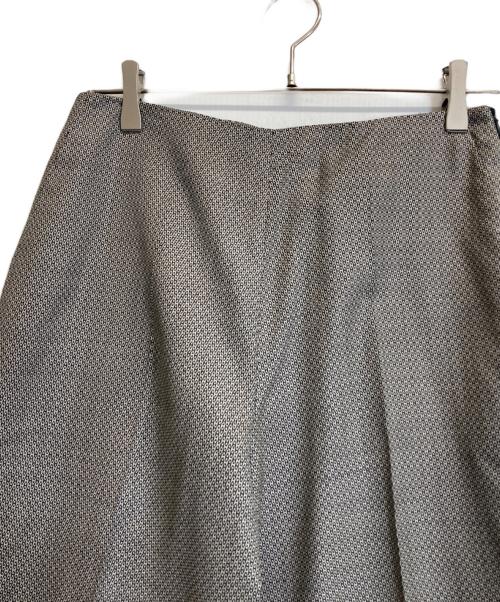 HERMES（エルメス）HERMES (エルメス) Hロゴ総柄スラックス グレー サイズ:40の古着・服飾アイテム