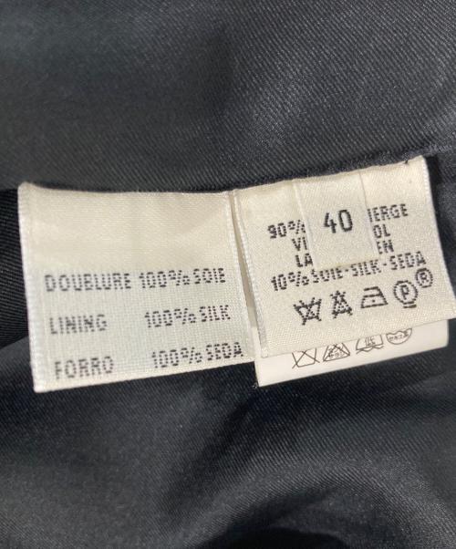 HERMES（エルメス）HERMES (エルメス) Hロゴ総柄スラックス グレー サイズ:40の古着・服飾アイテム