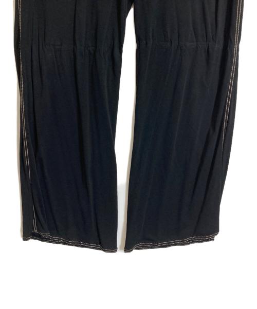 HERMES（エルメス）HERMES (エルメス) ステッチデザインパンツ ブラック サイズ:42の古着・服飾アイテム