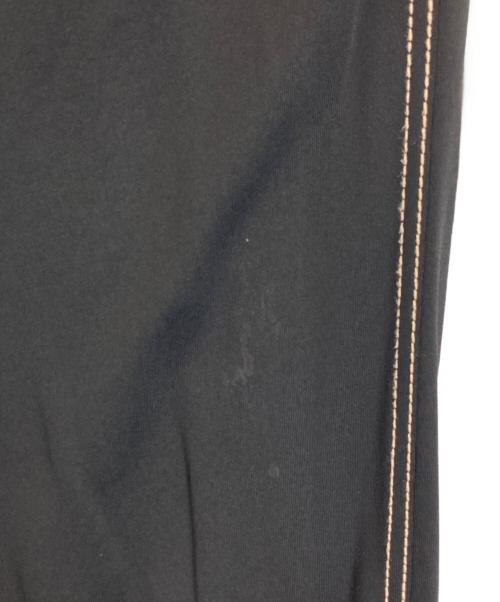 HERMES（エルメス）HERMES (エルメス) ステッチデザインパンツ ブラック サイズ:42の古着・服飾アイテム