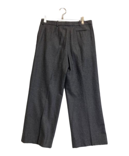 HERMES（エルメス）HERMES (エルメス) カシミヤスラックス グレー サイズ:42の古着・服飾アイテム