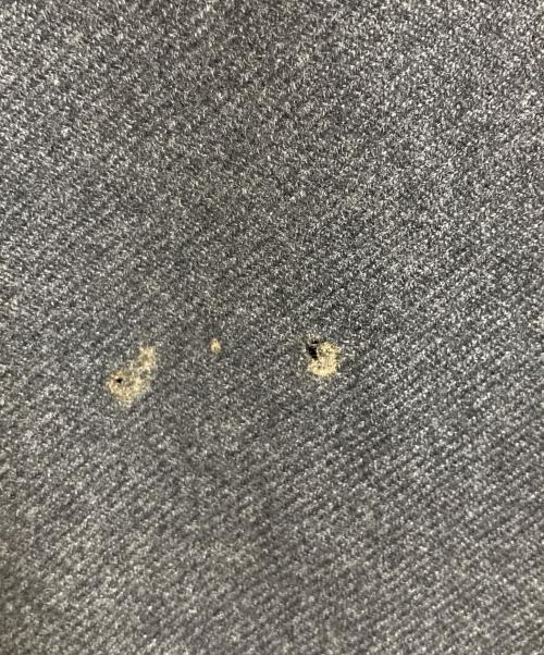 HERMES（エルメス）HERMES (エルメス) カシミヤスラックス グレー サイズ:42の古着・服飾アイテム