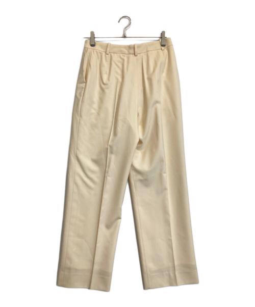 HERMES（エルメス）HERMES (エルメス) Hボタンスラックス ベージュ サイズ:40の古着・服飾アイテム