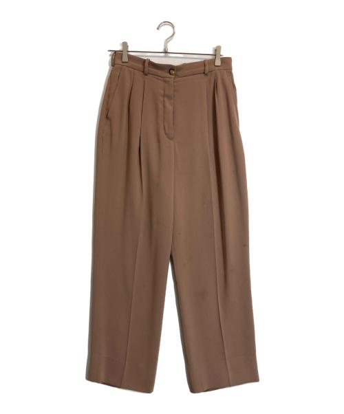 HERMES（エルメス）HERMES (エルメス) Hロゴスラックス ブラウン サイズ:40の古着・服飾アイテム