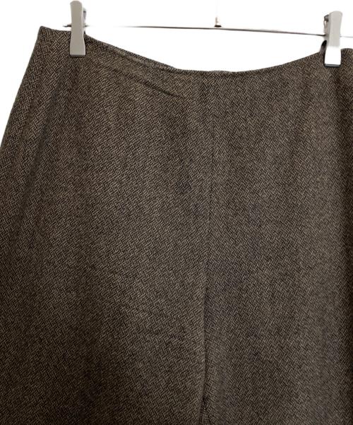 HERMES（エルメス）HERMES (エルメス) 総柄パンツ ブラウン サイズ:40の古着・服飾アイテム