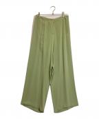 HERMESエルメス）の古着「シルクスラックス」｜黄緑