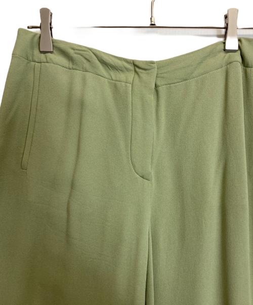 HERMES（エルメス）HERMES (エルメス) シルクスラックス 黄緑 サイズ:40の古着・服飾アイテム