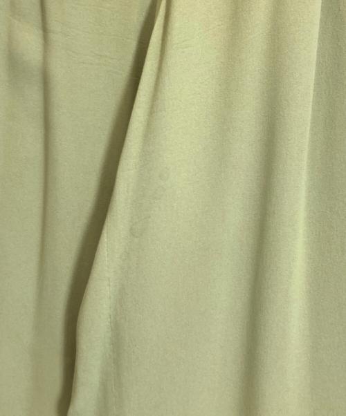 HERMES（エルメス）HERMES (エルメス) シルクスラックス 黄緑 サイズ:40の古着・服飾アイテム
