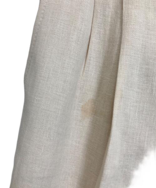 HERMES（エルメス）HERMES (エルメス) リネンパンツ ベージュ サイズ:40の古着・服飾アイテム