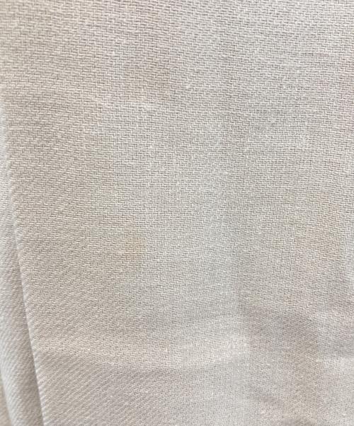 HERMES（エルメス）HERMES (エルメス) リネンパンツ ベージュ サイズ:40の古着・服飾アイテム