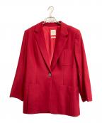 HERMESエルメス）の古着「テーラードジャケット」｜レッド