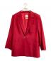 HERMES（エルメス）の古着「テーラードジャケット」｜レッド