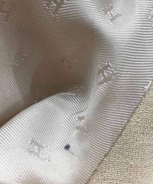 HERMES（エルメス）HERMES (エルメス) Hボタンリネンジャケット ベージュ サイズ:40の古着・服飾アイテム