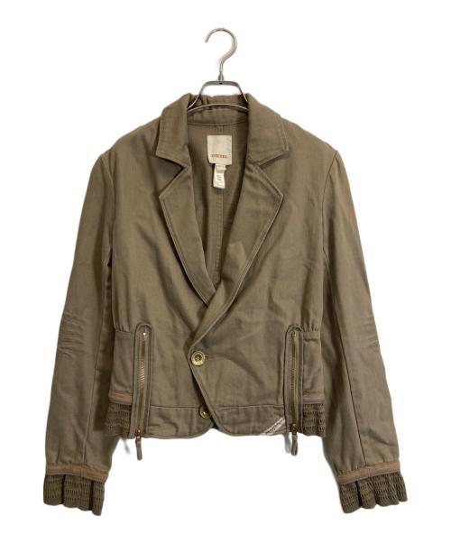 DIESEL（ディーゼル）DIESEL (ディーゼル) ジャケット ベージュ サイズ:Sの古着・服飾アイテム