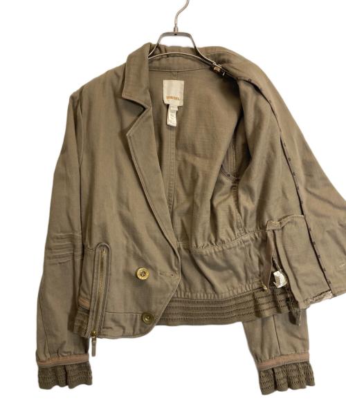 DIESEL（ディーゼル）DIESEL (ディーゼル) ジャケット ベージュ サイズ:Sの古着・服飾アイテム