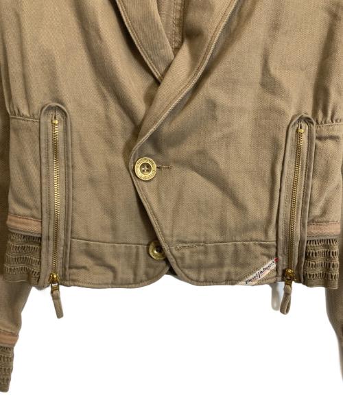 DIESEL（ディーゼル）DIESEL (ディーゼル) ジャケット ベージュ サイズ:Sの古着・服飾アイテム