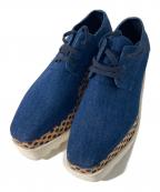 STELLA McCARTNEYステラマッカートニー）の古着「レースアップシューズ」｜ネイビー