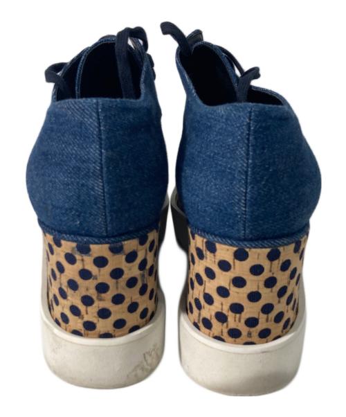 STELLA McCARTNEY（ステラマッカートニー）STELLA McCARTNEY (ステラマッカートニー) レースアップシューズ ネイビー サイズ:38の古着・服飾アイテム