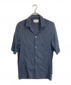 Maison Margielaメゾンマルジェラ）の古着「ストライプシャツ」｜ネイビー
