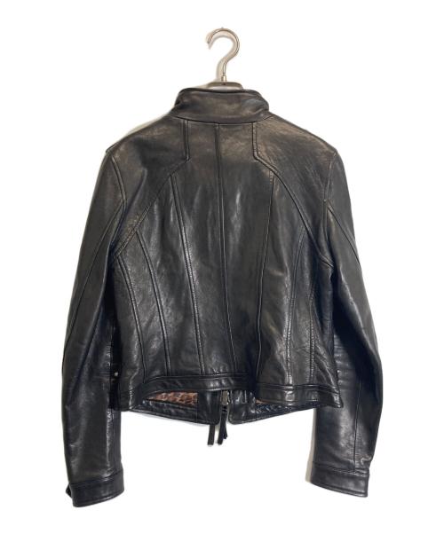 goa（ゴア）goa (ゴア) ラムレザージャケット ブラック サイズ:Mの古着・服飾アイテム