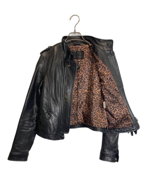goa（ゴア）goa (ゴア) ラムレザージャケット ブラック サイズ:Mの古着・服飾アイテム